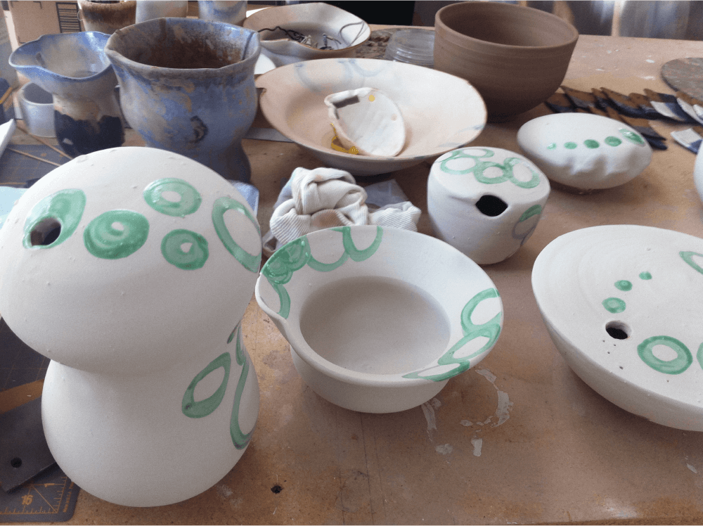 Wheel thrown ceramics